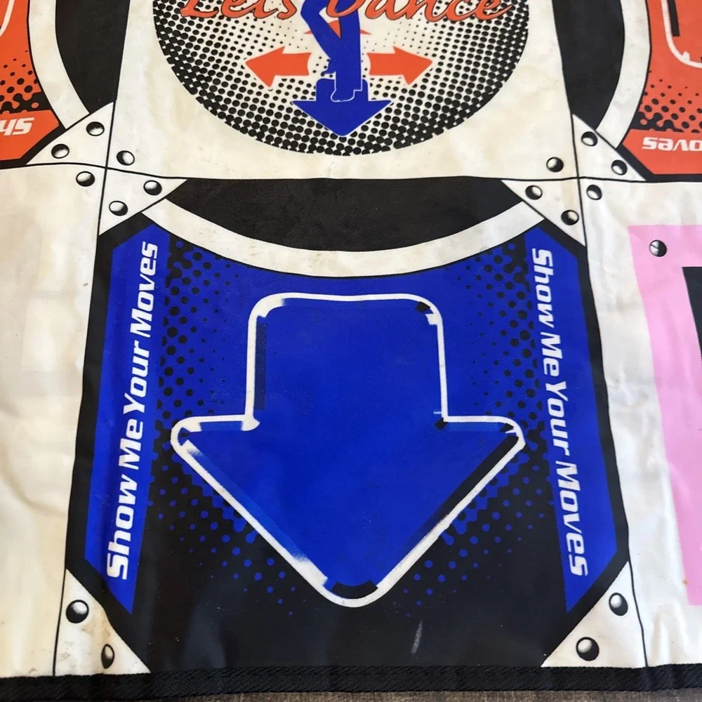 Pelican Universal Dance Pad Mat PS2?? Revolution Lets Dance Not Tested Set Of 2
